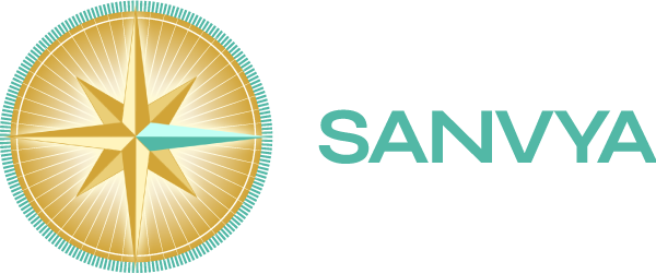 „SANVYA“-Logo, zur Startseite